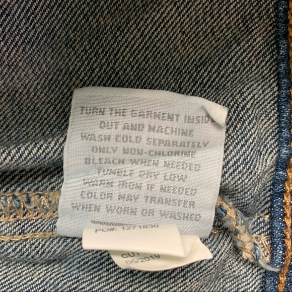 Torrid dark wash denim trucker jacket NWT size 5x - Picture 7 of 8